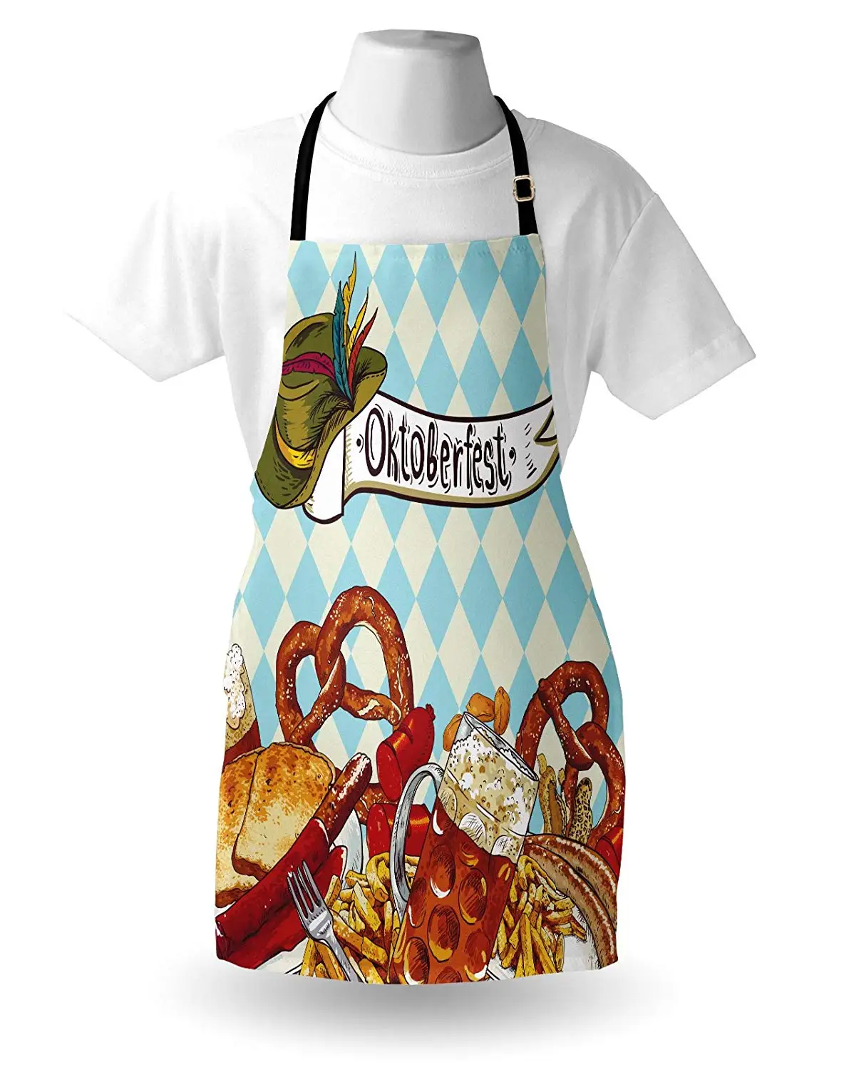 Фартук для Октоберфеста фартук хлеба карнавала вечеринки немецкий костюм