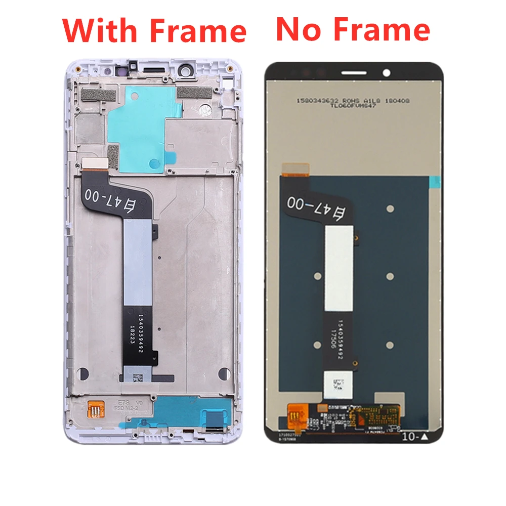 5.99" Original Display For Xiaomi Redmi Note 5 LCD Touch Screen with Frame For Xiaomi Redmi Note 5 Pro lcd Display Replacement