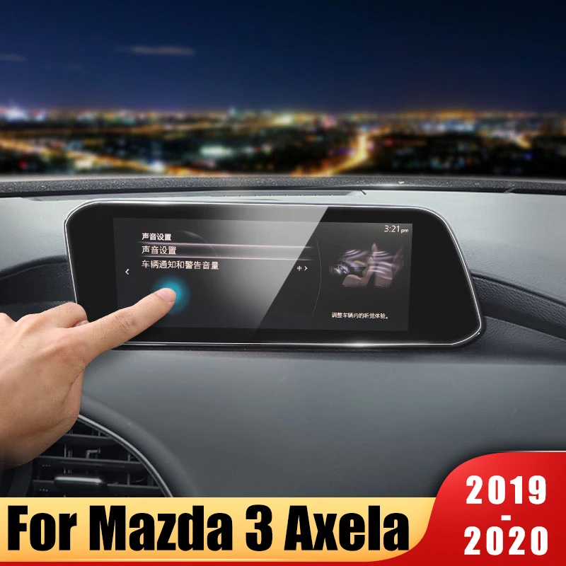 Закаленное стекло для Mazda 3 Axela 2019 2020 защита экрана навигации автомобиля пленка