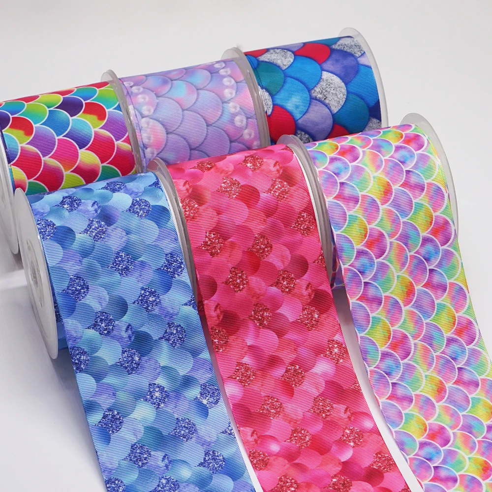 

10 ярдов, 3 дюйма, 75 мм, мультяшная корсажная лента для бантов для волос, «сделай сам», ремесла, аксессуары ручной работы 54307