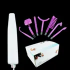 7 шт. Портативный электрод высокая частота лице Красота машина Электротерапия палочка Стекло трубки уход за кожей лица Очищающее устройство для стягивания кожи