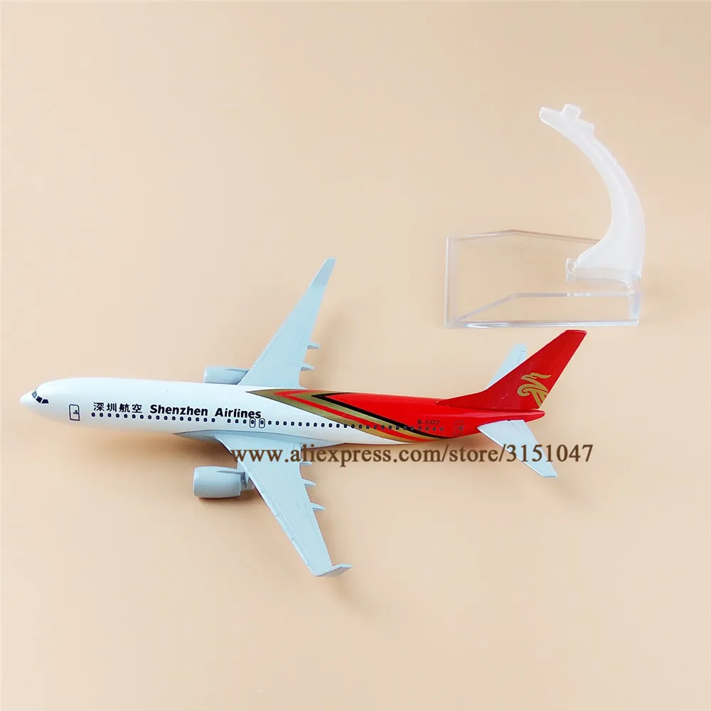 

16cm Air China Shenzhen Airlines B737 Boeing 737-800 Airways Metal Alloy Airplane Model Plane Diecast Aircraft