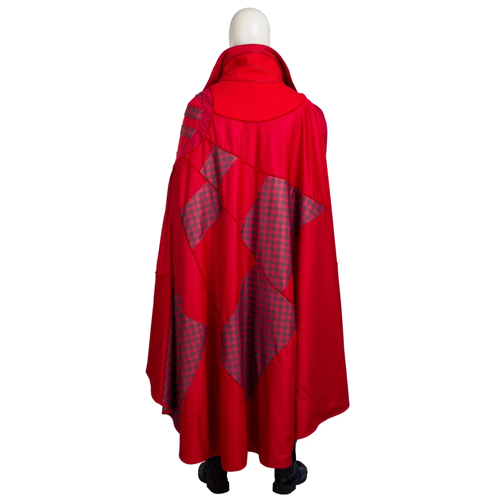 Супергерой Костюм Доктора Стивена Стрэнджа для косплея, с плащом, ботинками и поясом, мужской наряд для Хэллоуина, карнавала, индивидуального пошива.