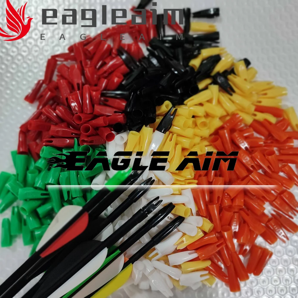 Оптовая продажа 24 штуки/P пластиковые держатели для стрел 11/32 мм из лука охотничий