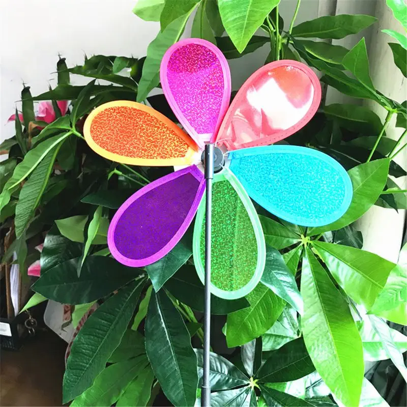 

Peacock Colorful 3D Lovely Kids Toy Wind Spinner Windmill Toys For Yard Outdoor