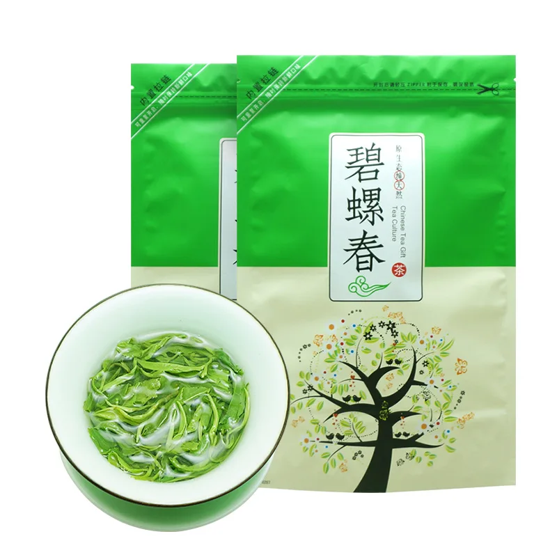 

2021 China Bi-luo-chun Green -Tea Real Organic New Early Spring Green -Tea for Weight Loss Health Care