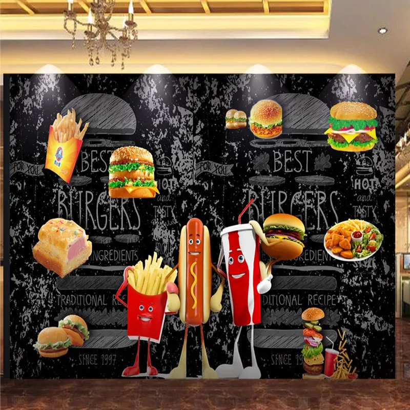 Пользовательские Настенные обои любого размера 3D фотообои искусственная кухня