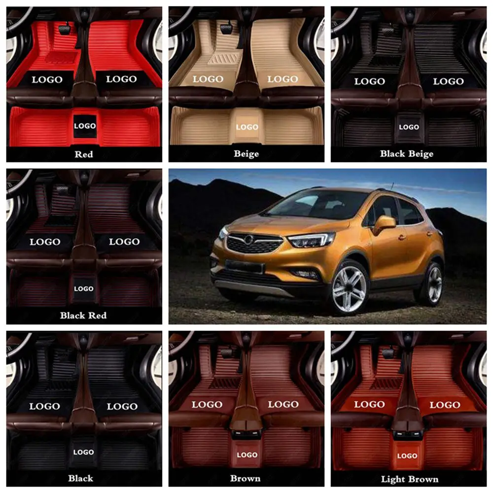 Кожаный Автомобильный напольный коврик для Opel Astra Antara Vectra Zafira Insignia автомобильный