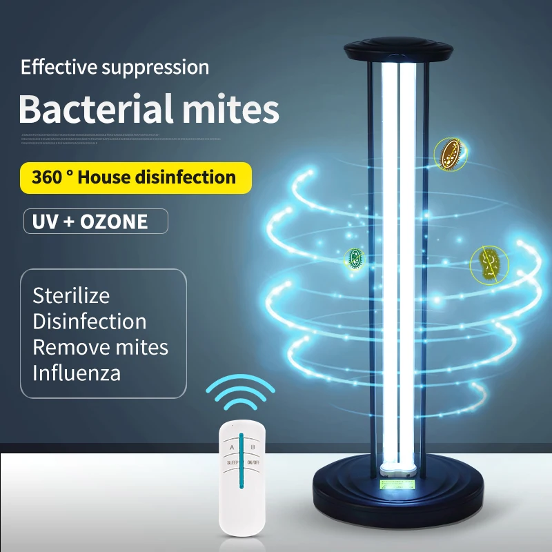Светильник для стерилизации от УФ лучей с регулируемым временем