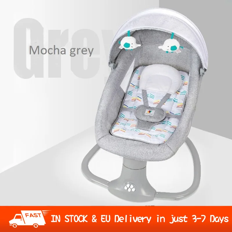 

Newborns Baby Sleeping Cradle Bed Child comfort chair reclining chair Baby Electric Rocking Chair for baby 0-3 years old