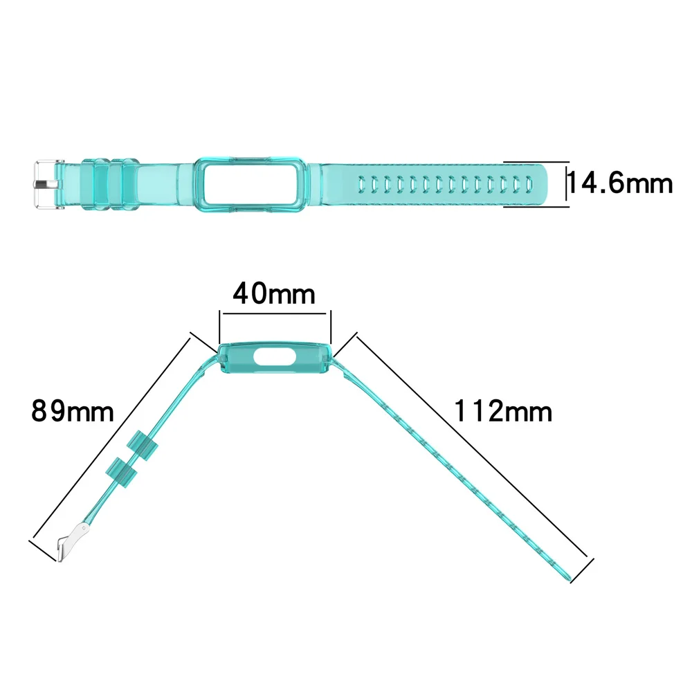 Ремешок для часов Fitbit Luxe inspire HR 2 ace2 ace3 цельный ремешок на запястье цветной экран