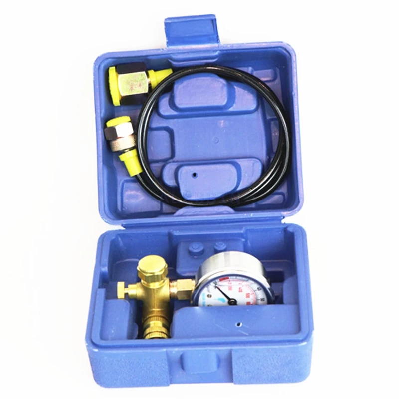 Excavator breaker pressure test meter Nitrogen hook machine gun filling nitrogen device broken hammer fittings | Автомобили и