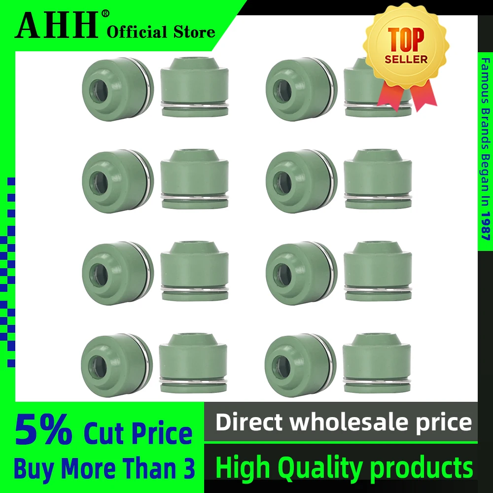 

AHH 16PCS/set Hight Quality Valve Oil Seal Intake & Exhaust For Suzuki GSF250 74A 73A 72A GSF400 79A 77A 75A Accessories