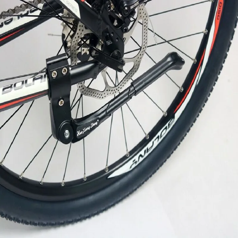 Mountain and Road Bike Kickstand the Larger Contact Area Adjustable 24-29'' Wheels Aluminium Alloy 3 Holes All Purpose | Спорт и