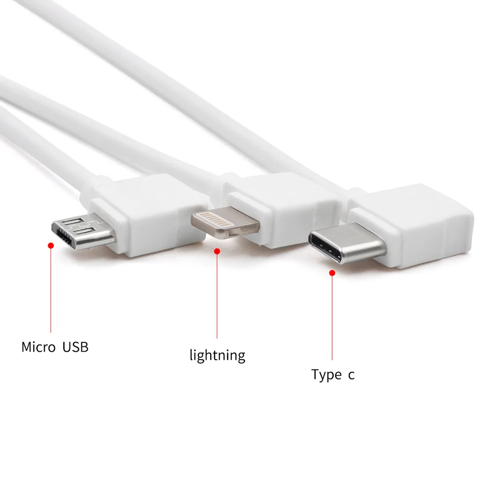 Micro USB Fit IOS Type-c OTG кабель для передачи данных 10 см/30 см телефона DJI Mavic 2 pro/Mavic Mini/ Air/Spark