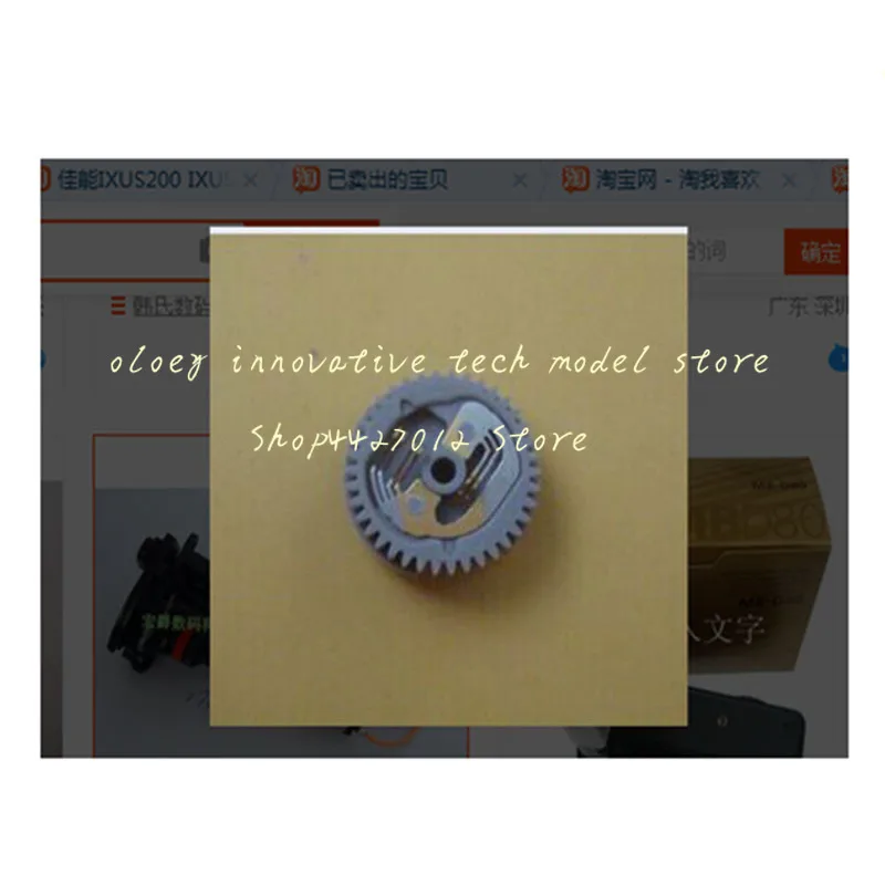 

98% Новый оригинальный для Nikon D80 Шестерня над апертурой с металлическими зажимами Шестерня обнаружения Ремонт камеры