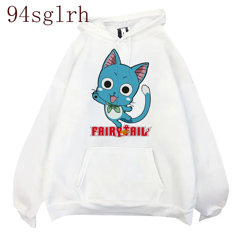 

Худи с рисунком Феи хвоста, популярная японская мультяшная Женская Милая зимняя одежда в стиле Харадзюку, свитшоты унисекс для женщин