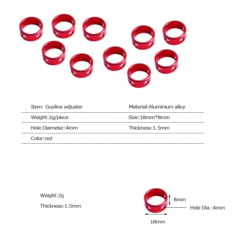 10 шт./лот Натяжитель для шнура каната каната|tent accessories|wind ropetent tensioners |