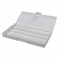 1224grid empty watercolor paint palette painting tray box storage with half pans for watercolor oil acrylic drawing supplies