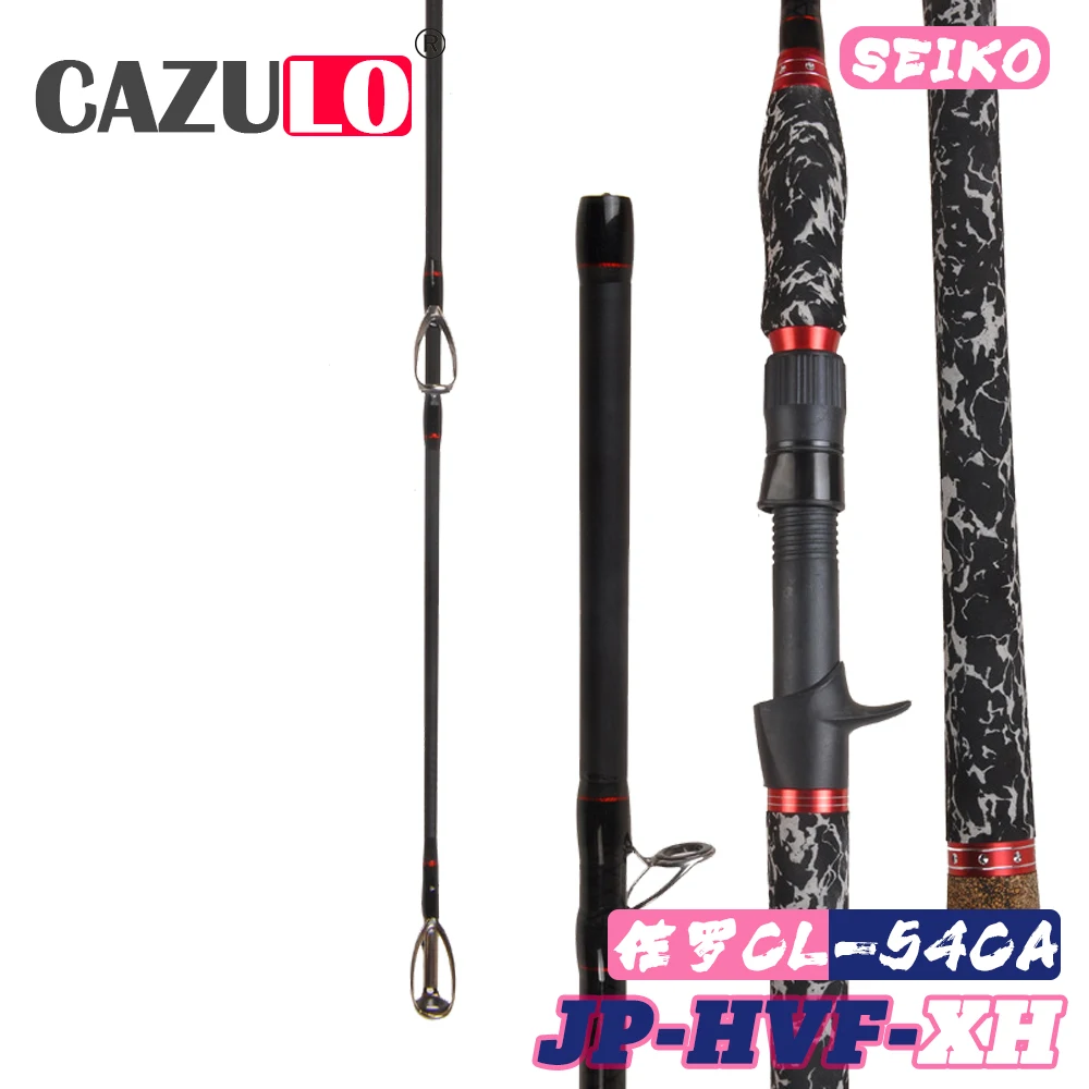 Enlarge Carbon Casting Fishing Rod Canne A Peche A La Carpe Carbonne Strong XH Ultra Light Canna Da Pesca Vara De Pesca Accesorios Mar