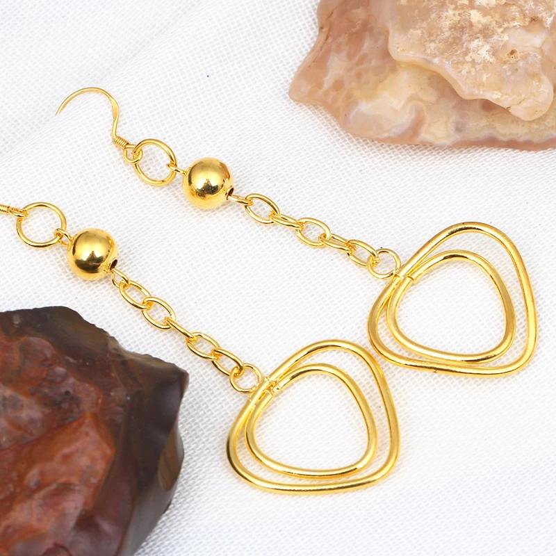 

Новые серьги золотого цвета темпераментные женские дикие Модные удлиненные серьги-подвески с кисточками ювелирные изделия