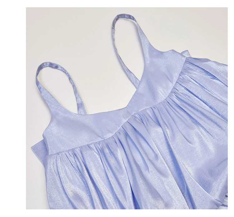 Runway Designer Summer Kawaii  Camisole Women Tops Vest Backless Chic Big Bow Short Women Crop Top Sweet Ladies Clothes SL237