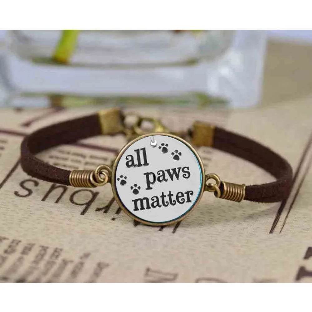 Спасательный Браслет для влюбленных питомцев украшение с вдохновляющим