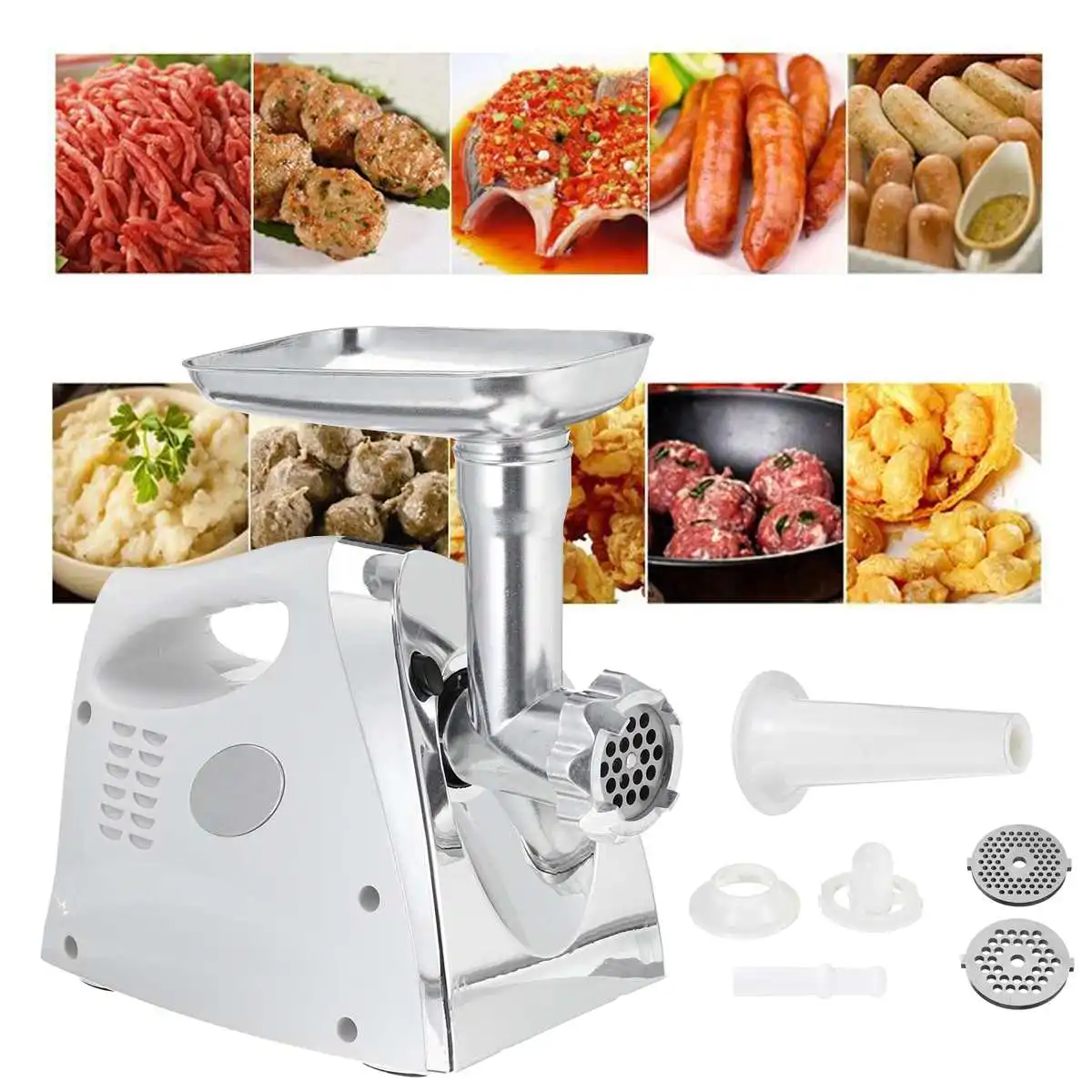 Электрическая мясорубка из нержавеющей стали 2800 Вт | Бытовая техника