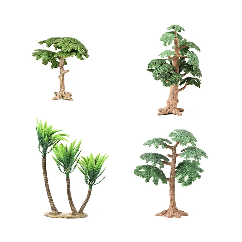 Миниатюрные Ландшафтные украшения миниатюрные сосновые деревья садовые фигурки