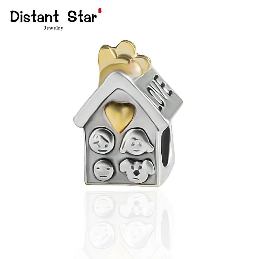 Семейные Серебристые европейские бусы diy браслет для изготовления ювелирных