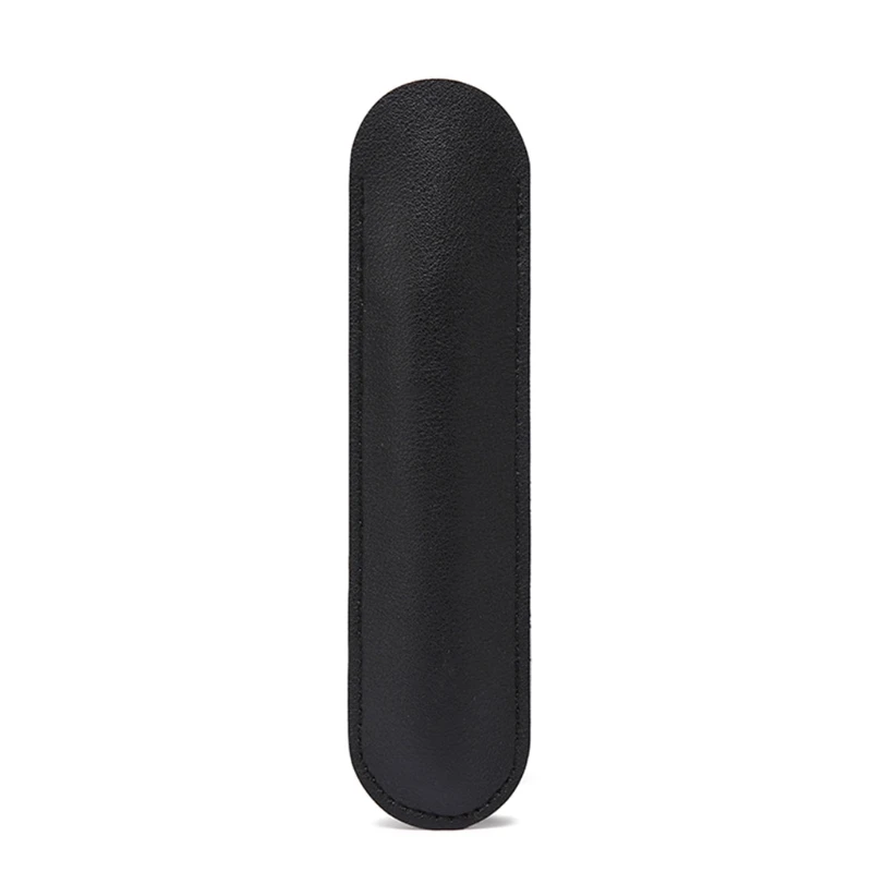 

2021 New Retro Leather Pen Pocket Small PU Signature Pen Holder Gift for artist Designer