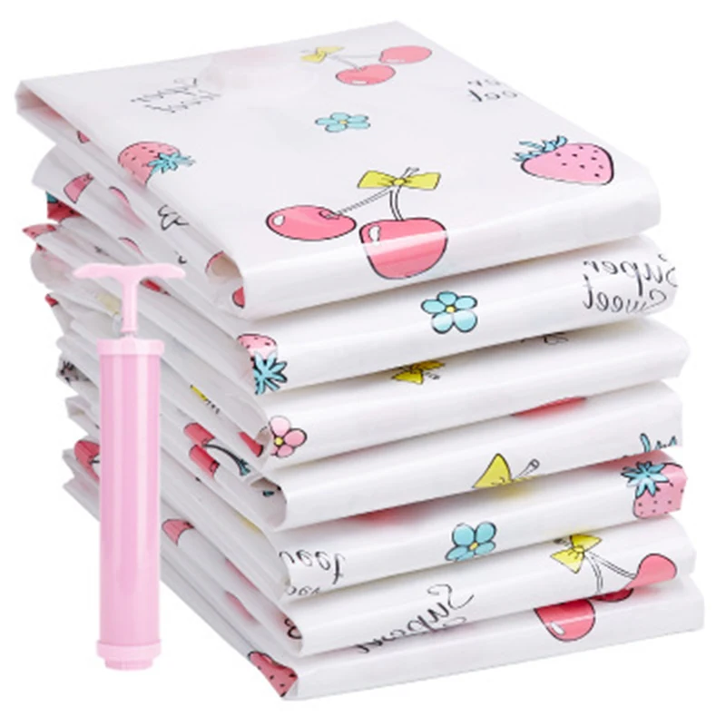 Вакуумная компрессионная сумка для хранения 4 шт./компл. подходит путешествий