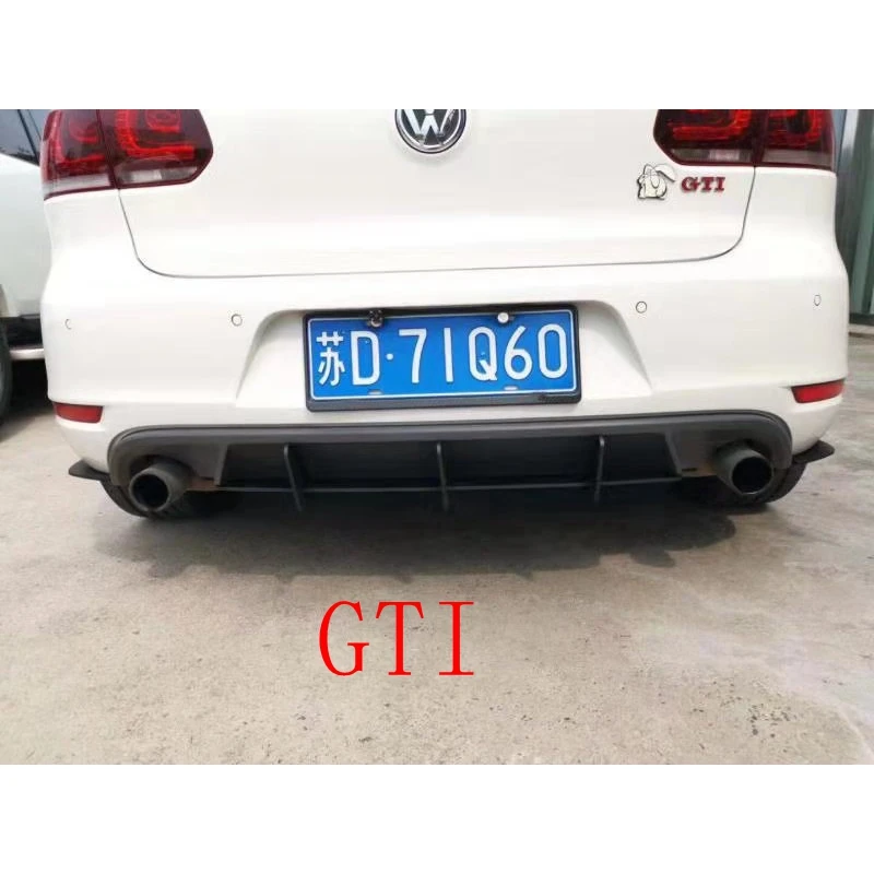 

Diffuser for Volkswagen GOLF 6 R20 / GOLF 6 GTI MK 6 hatchback pre-replacement rear bumper diffuser 2010-2013