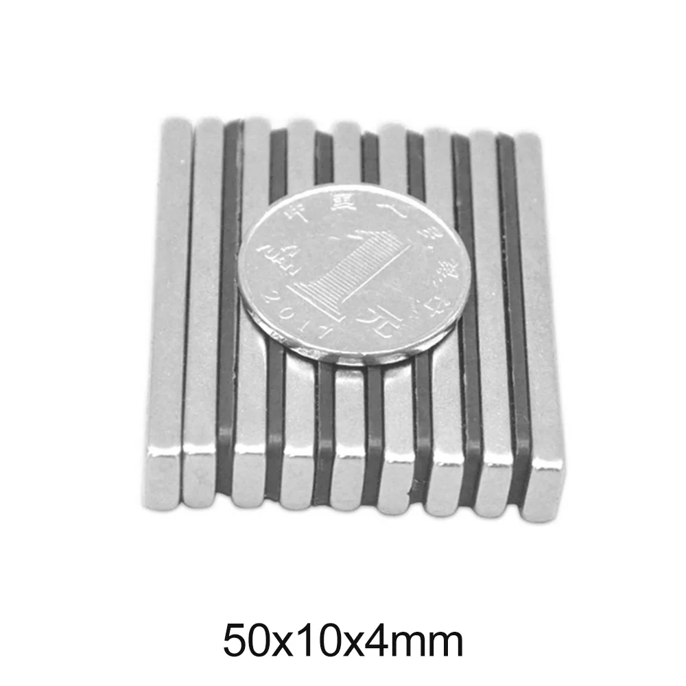 

2~30PCS 50x10x4 mm Search Major Quadrate Magnet 50mm*10mm Powerful Magnets 50x10x4mm Strong Block Neodymium Magnets 50*10*4 mm