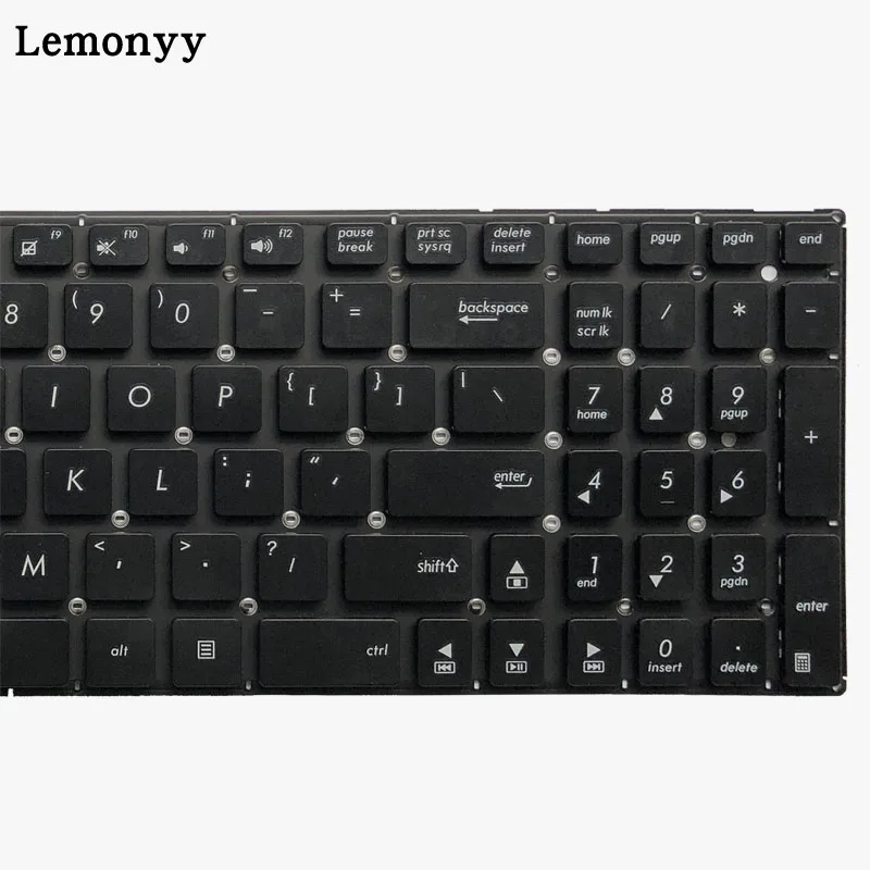 US клавиатура для ноутбука ASUS X550 X550LA X550LB X550LC X550LD X550LN X550VB X550VC X550VL английский черный без рамки