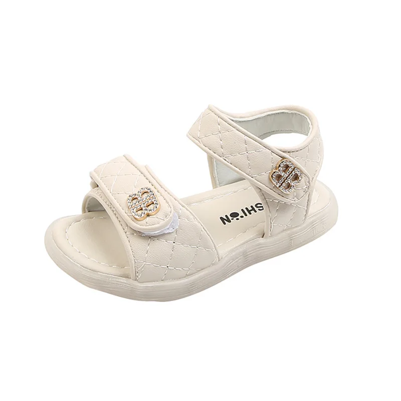 

2021 summer new children's LED lights girls sandals princess sandals childrnen's non-slip soft bottom baby toddler sandals