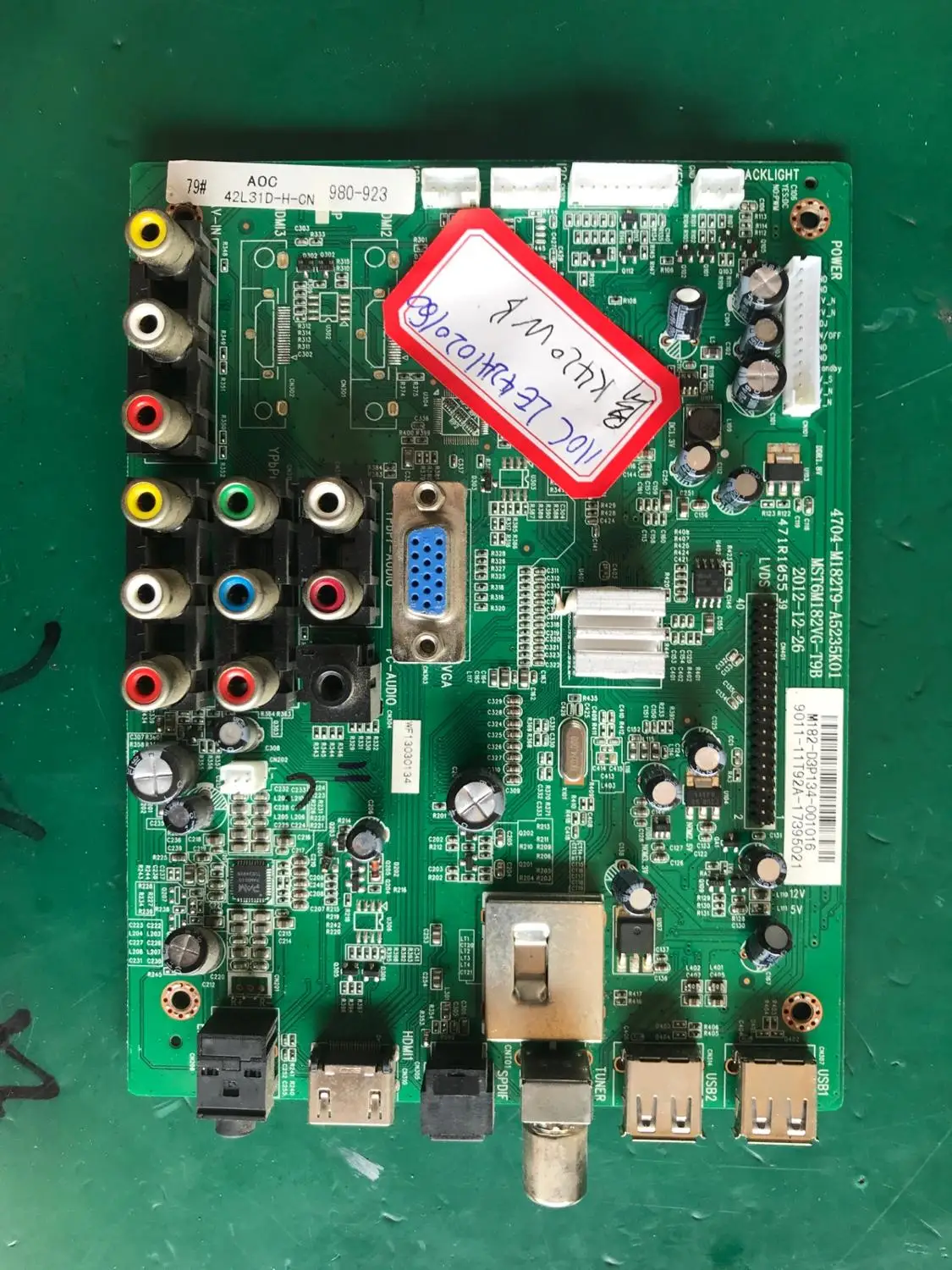 

Original Crown Czech LE42A1020 80 motherboard MST6M182VG-T9B with screen K420WD