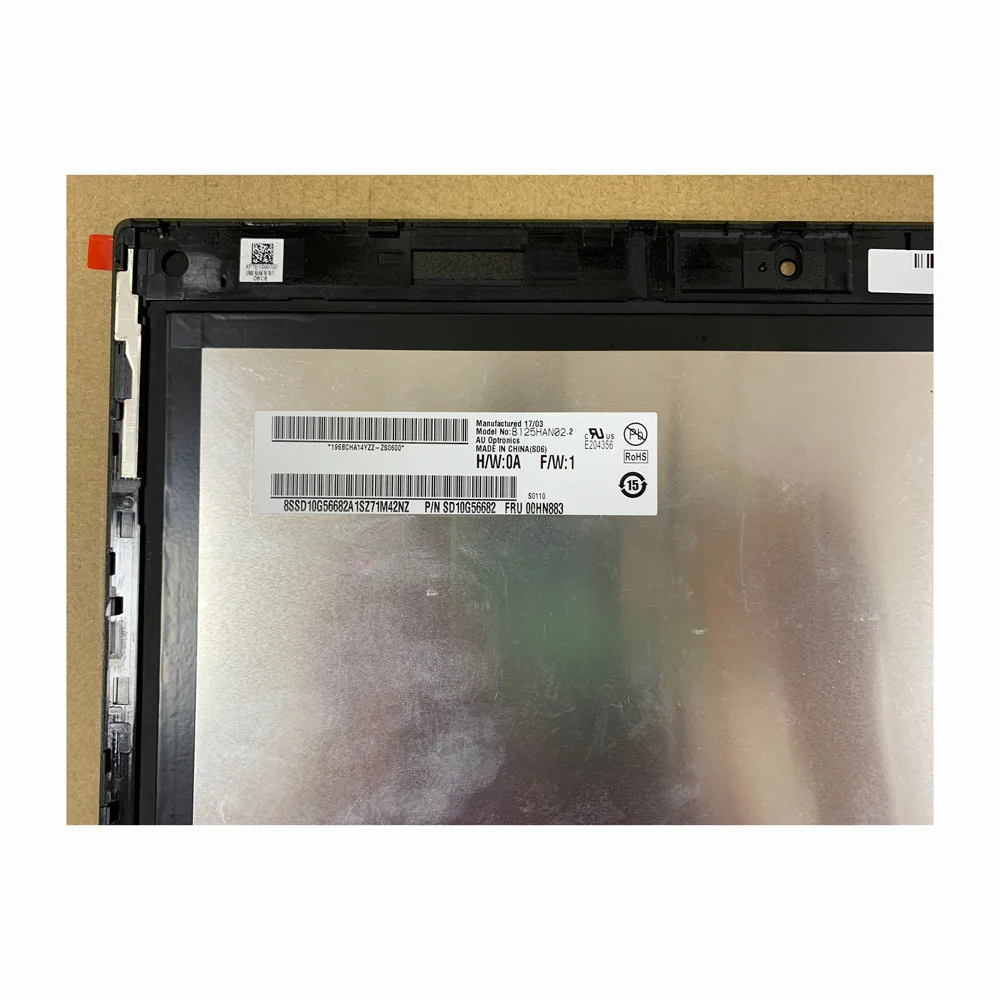 Для ThinkPad Yoga 260 20FD 20FE 20GS 20GT Lenovo сенсорный ЖК-экран в сборе заклепки FHD B125HAN02.2 ST50G56822 FRU