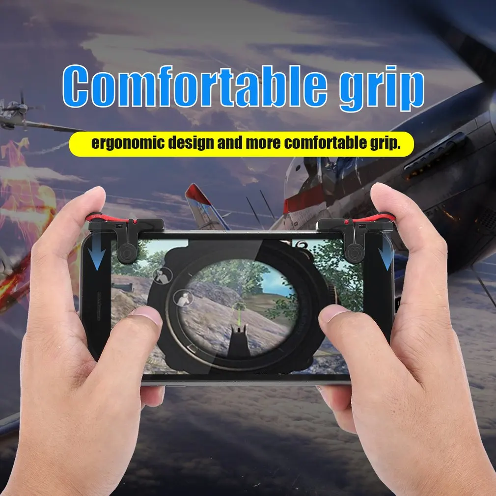 

D9 Mobile Phone Universal Play Game Gamepad Artifact Stimulation Battlefield Assist Gamepad Mobile Gamepad