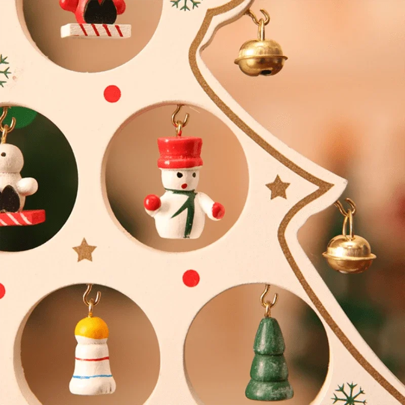 DIY деревянная Рождественская елка Счастливого Рождества Декор для дома 2020