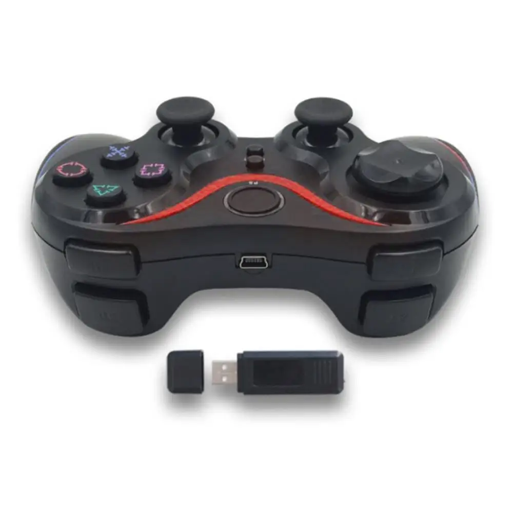 2 4 ГГц беспроводной игровой контроллер перезаряжаемый геймпад пк смартфон PS3 Xbox