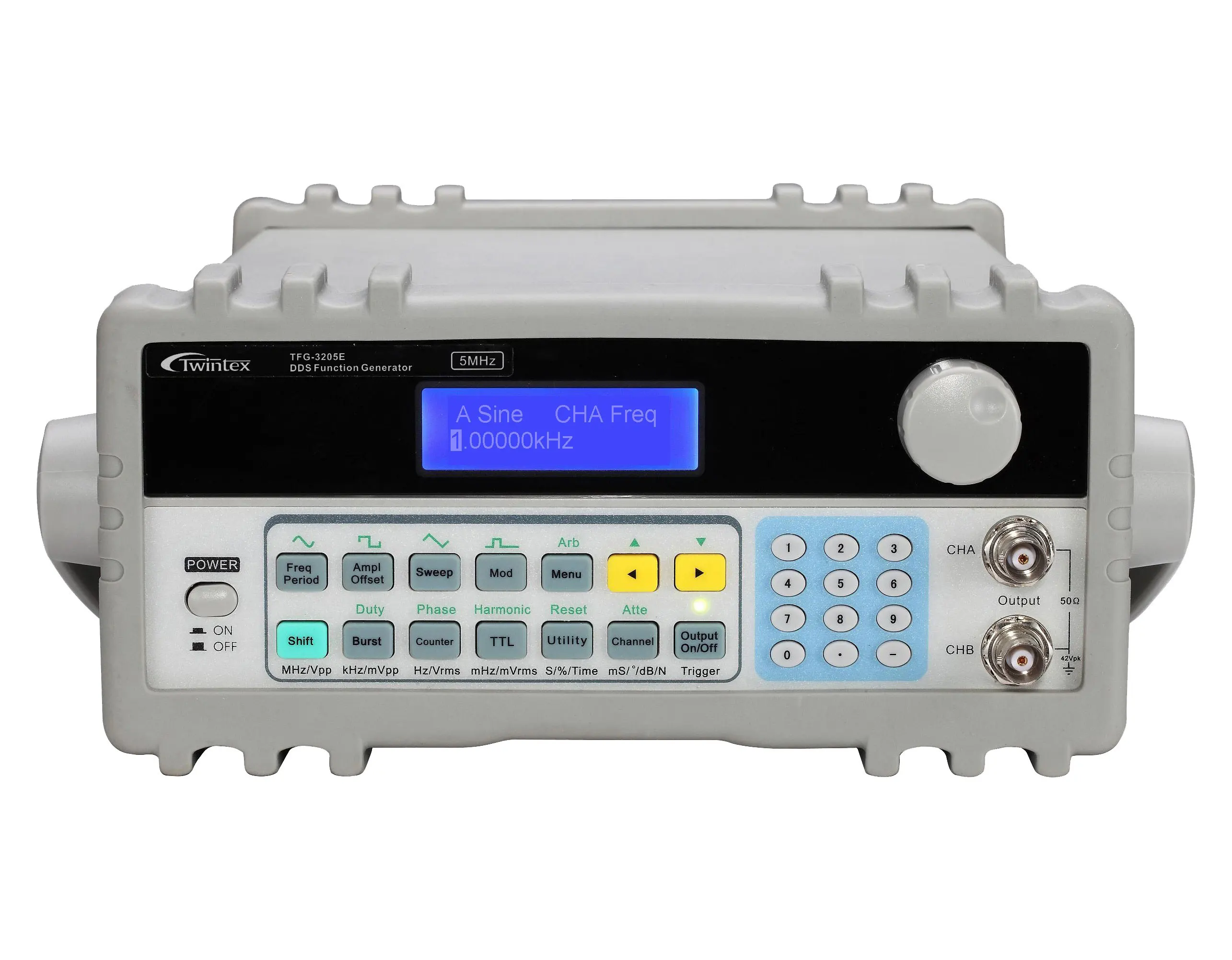

Twintex TFG-3605E DDS Function / Arbitrary Waveform Generator 5MHz Dual Channel Digital Signal Source