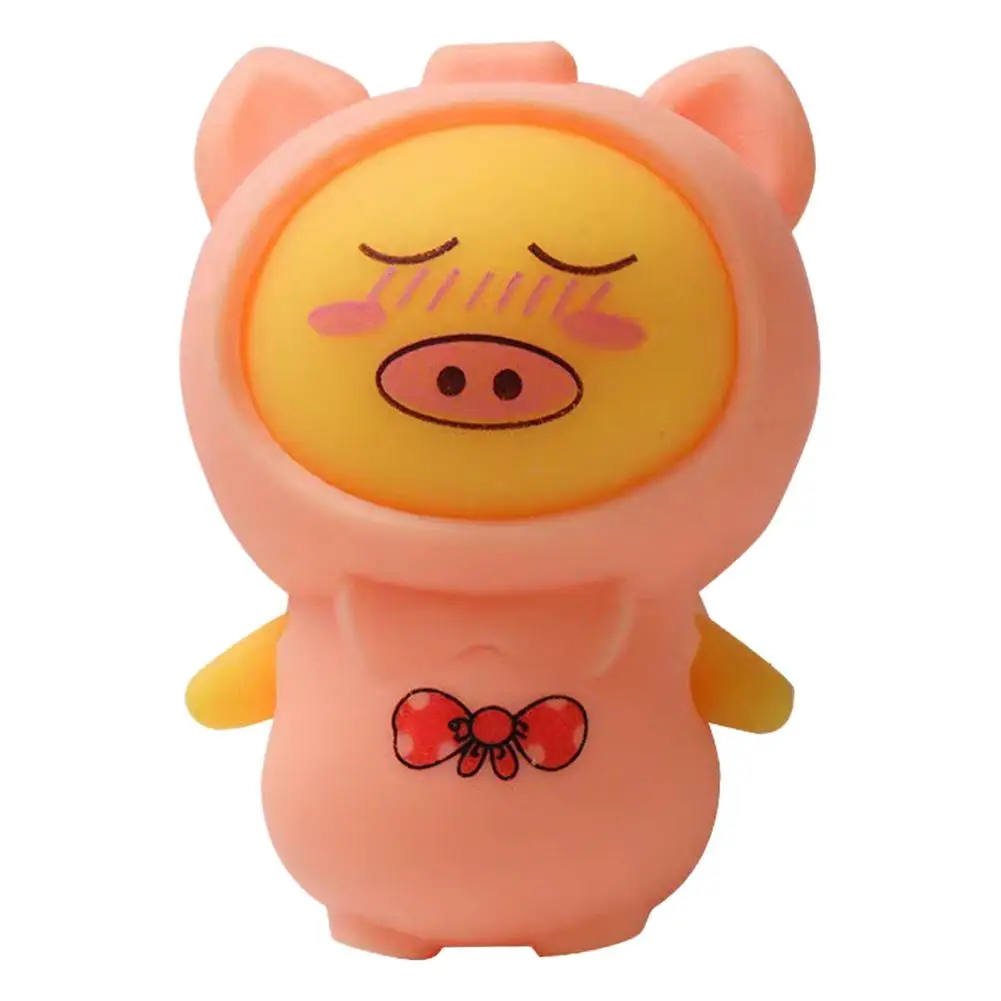 

Игрушка-сжималка для беспокойства, милая свинка, игрушка-сжималка для снятия стресса, безопасные Моющиеся игрушки-сжималки, 1,8*3,1 дюйма для д...