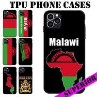 for huawei p8 9 10 20 30 40 mate plus pro lite x malawi flag text coat of arms theme soft tpu phone cases cover logo