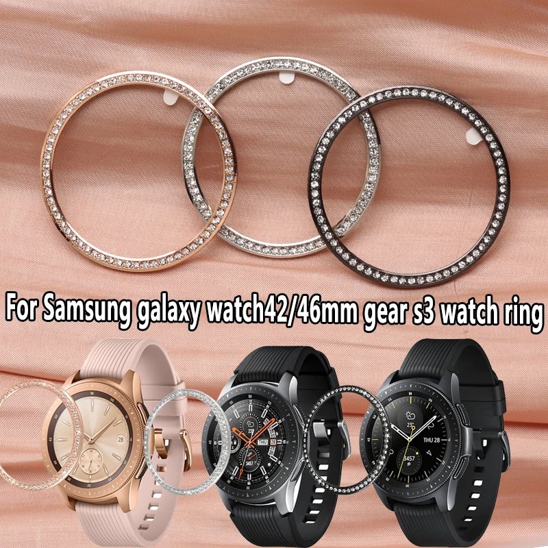 Для Samsung galaxy watch gear s3 нержавеющая сталь s4 металлические весы кольцо безель с
