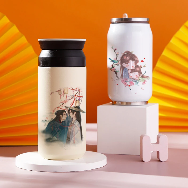 

Word Of Honor Shan He Ling Related Product Wen Kexing Zhou Zishu Same Style Vacuum Cup Stainless Thermos Cup Star Around For Fan