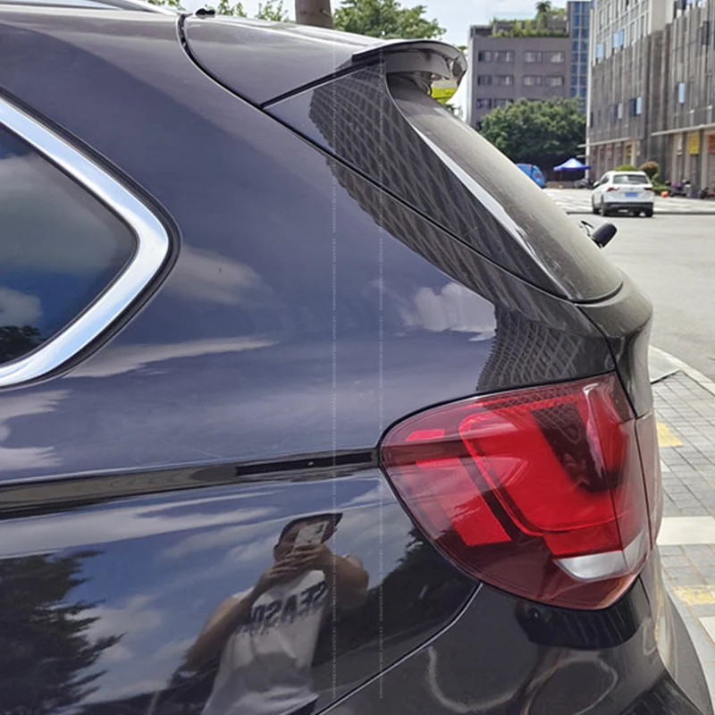 

CEYUSOT для крыши спойлер, аксессуары Новый BMW X5 багажник автомобиля PU материал черный задний губа крыло хвост ремонт V STYLE Body Kit 2015 +