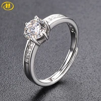 hutang 100 925 silver ring 1 carat white moissanite rings lingering charm fine jewelry unique design special style for women