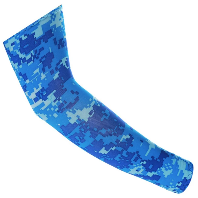 

2pcs Running Arm Sleeves Outdoor Sports Tourism Kit College Style Breathable Ice Silk Sunscreen Cuff Summer Riding Cool Sleeves