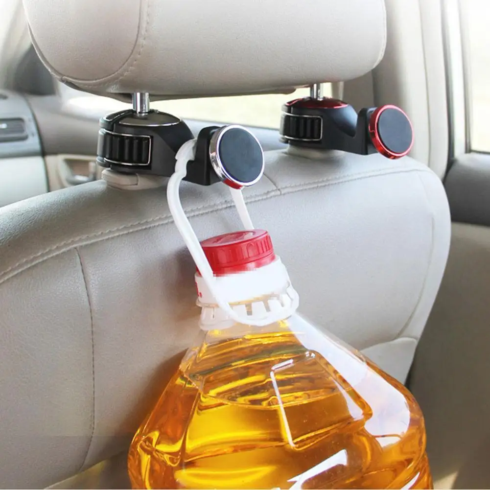 

Car Seat Back Hanger Magnetic ABS Easy to Install Hanger Holder Hook Car Seat Back Hook for Truck